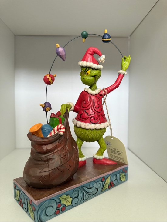 Jim Shore Other - PLEASE READ - Enesco Jim Shore The Grinch Juggling Gifts Into Bag Figurine